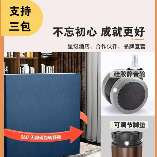 Dunhui exports Japanese quality folding bed for home use, office lunch break bed storage folding bed, hotel extra bed, blue gray multi-layered coconut palm mat, width 80, length 200cm