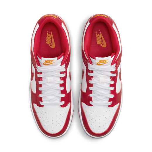 耐克（NIKE）DUNK LOW男子运动鞋复古板鞋秋季胶底低帮轻便DD1391 602健身红/健身红/白/大学金 38.5