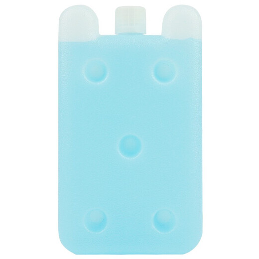 Heyoujia 400ml water-filled ice crystal box reusable ice pack incubator blue ice coolant breast milk preservation medicine refrigeration ice board air conditioning fan ice pack cold chain transport ice box
