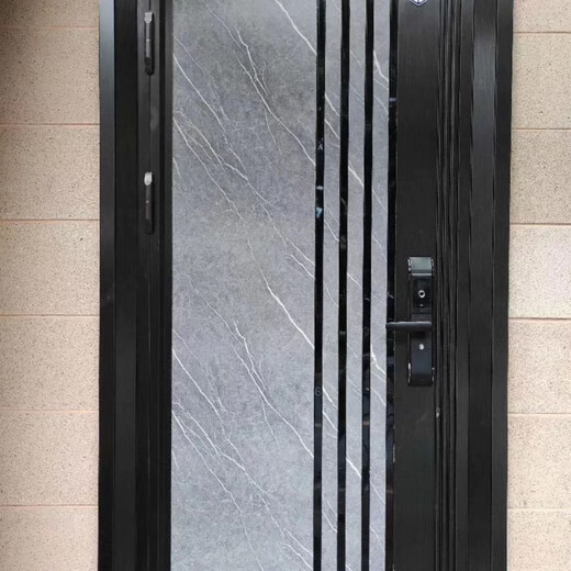 Qinkai customized 304 stainless steel Korean door entry door anti-theft door explosion-proof door four-door sub-door Customized 304 stainless steel Korean door entry door anti-theft door