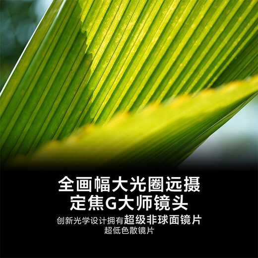 Sony (SONY) full-frame medium telephoto fixed-focus portrait lens FE135mmF1.8 GM+ original UV lens official standard