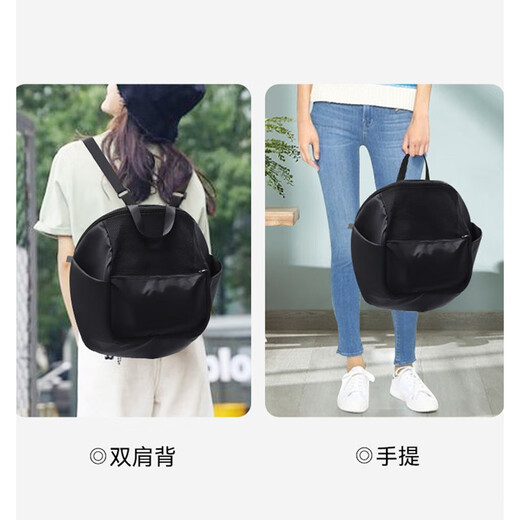 婴儿推车挂包妈咪包双肩大容量多功能妈妈包外出收纳袋挂袋通用 黑色