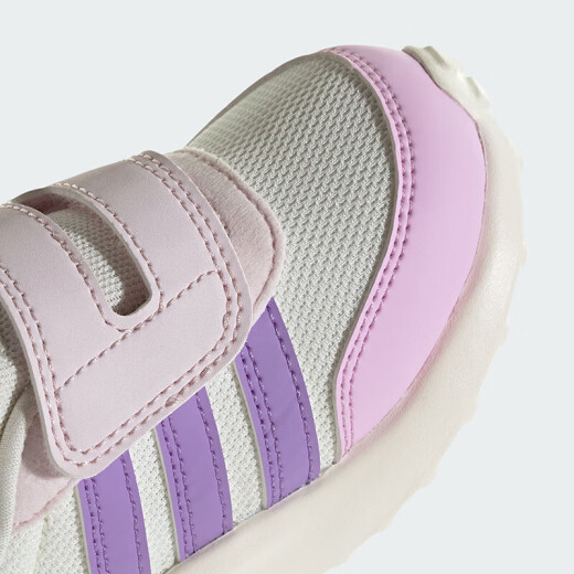 Adidas (adidas) children's shoes, boys and girls, baby shoes 24 spring RUN70s Velcro casual sports shoes ID1155 light pink