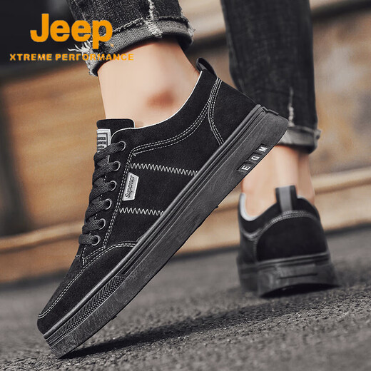 JEEP SPIRIT 1941 work shoes men's shoes trendy men's waterproof casual board shoes work shoes versatile labor protection shoes summer shoes khaki upgraded model / high-end wear-resistant non-odor feet 42 standard sports code
