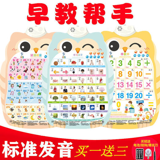 HKFZ Pinyin Banner диаграмма детского звука