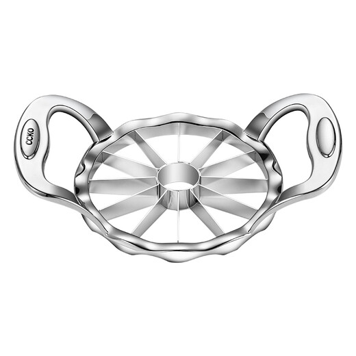 CCKO fruit cutting tool, multifunctional fruit divider, thickened stainless steel fruit slicer, labor-saving corer, 10-petal zinc alloy apple cutter