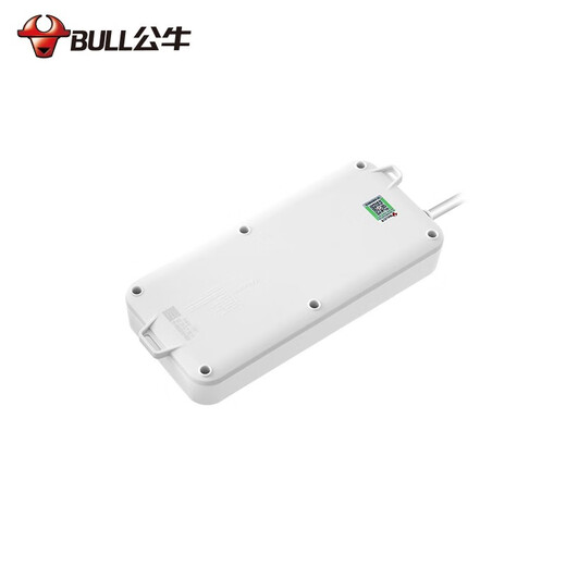 BULL GN-705 anti-shock socket plug-in strip wiring board plug-in drag strip leakage protection socket 10A 5 meters