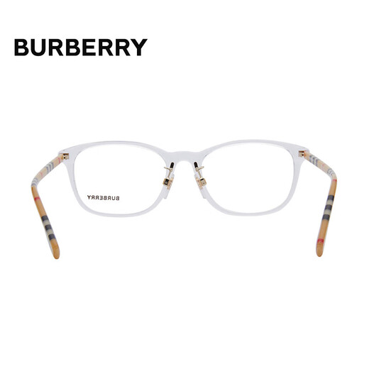 BURBERRY光学眼镜巴宝莉镜框博柏利近视镜架时尚格纹镜腿2371D 3889