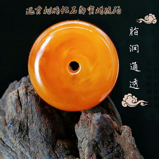 Jin Chuanfu single beeswax bucket bead, old beeswax pier drum bead bucket bead wheel bead apple bead spacer bead large King Kong diameter 17-18 thick 12mm single fine product
