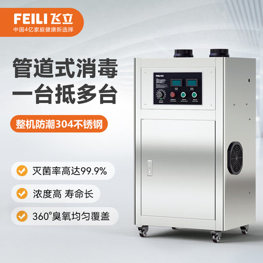Feili duct type ozone generator central air conditioning fully automatic control ozone disinfection machine equipment food factory industrial clean workshop sterilization and deodorization 8100F 100g ozone 1000