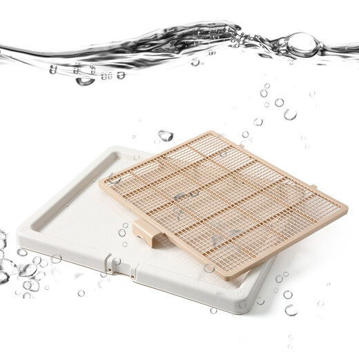 Smart Paws dog toilet, large dog Teddy pet toilet, golden retriever dog poop tray, 3 sizes, white and gray, durable and stain-resistant, recommended! Extra large size 76x62cm suitable for Labrador and other body types