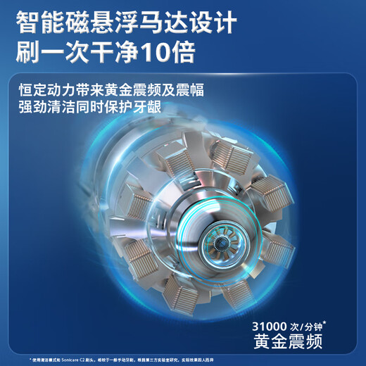 飞利浦（PHILIPS）【肖战推荐】电动牙刷钻石9系Pro 成人情侣款送男生/女友 生日父亲节礼物 充电旅行盒 HX9912/77黑