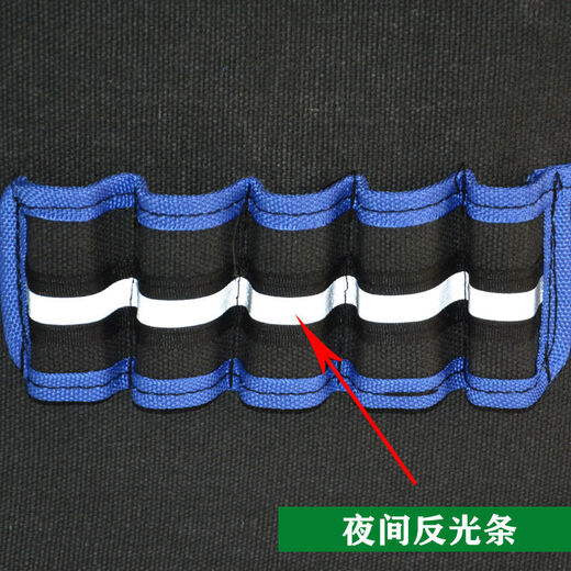 Canvas Tool Bag Thickened Wear-Resistant Bricklayer Storage Bag Construction Site Carpentry Maintenance Labor Protection Black Multi-Function Electrician Bag Water Cup Pocket Large Size 40-37-15 cm