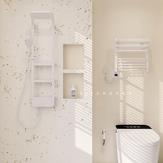 Xmsj плитка для ванной комнаты на пол Terrazzo Antiplip Plip Plip Cream Cream French Play Plain Free Particles-K12108 Главная картина 600x1200