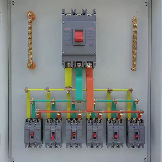 Customized complete set of distribution box three-phase four-wire power box household distribution box strong wiring box control