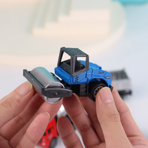 TaTanice children's alloy engineering vehicle toy excavator shovel forklift set collection car model boy New Year gift