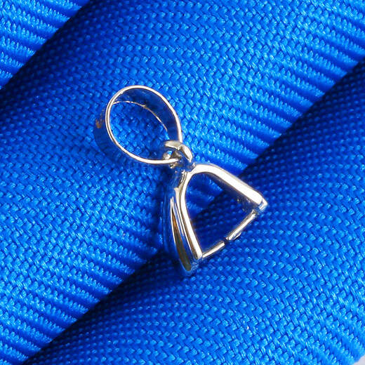 Yuan Qianying gold pendant melon seed buckle for men and women jade pendant buckle head pendant buckle 18K gold real gold on both sides K rose gold