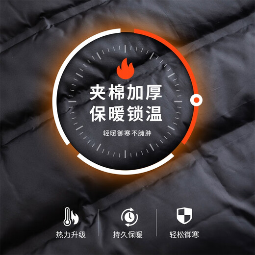 与狼共舞【鸭绒内胆+羊毛呢】冬季时尚千鸟格外套男士夹克 003中灰 175 