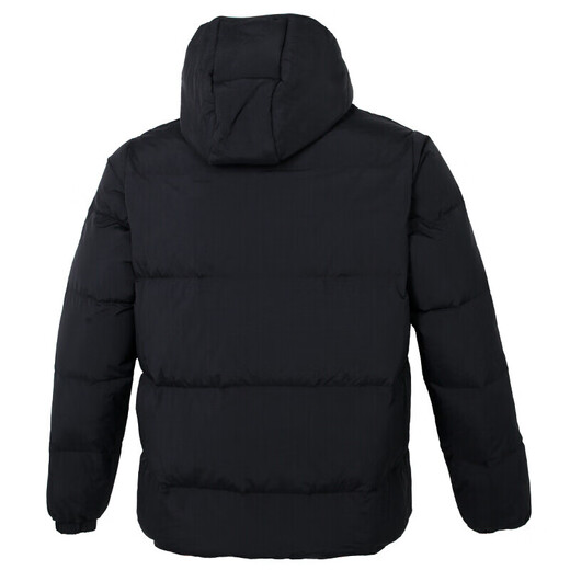 阿迪达斯 （adidas）三叶草男装羽绒服套装2025春季新款宽松连帽保暖外套三条纹长裤 拍下单件羽绒服H13564 2XL