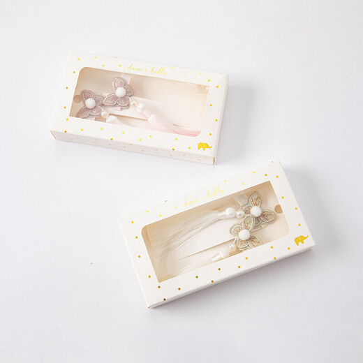 David Bella (Dave/Bella) Mädchen Hanfu Haarnadel Baby Quastel Hair Card Kinder -Clip Modi Clip Modische Mädchen