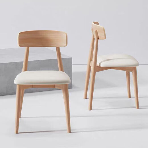 Sotiro cream style solid wood rock slab dining table and chair combination dining table for home use modern and simple 2024 new Nordic style dining table snow mountain white-[glossy rock slab] 1 dining chair