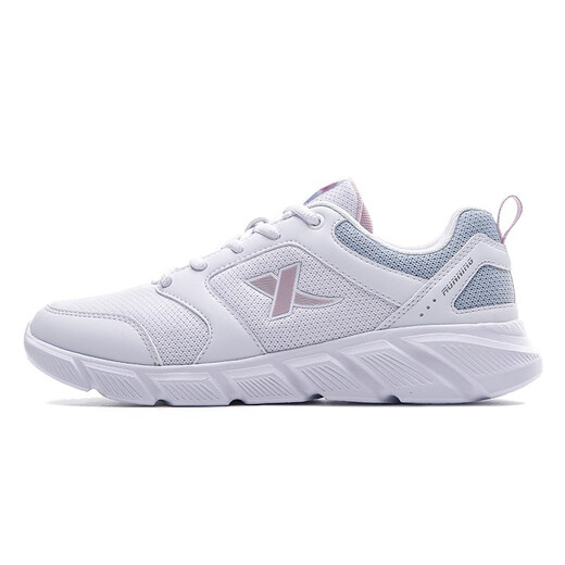 
Xtep women's shoes summer sports shoes mesh breathable lightweight cushioning running shoes for girls versatile casual white shoes for women Bailan-7001 38