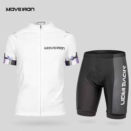 Magic Wheel summer cycling clothing suit for men and women, quick-drying, sweat-wicking and breathable mountain road cycling clothing and cycling pants, XL size