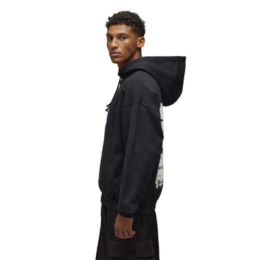 Y-3【 出游必备】y3GFX HOODIE连帽卫衣男女同款印花连帽衫52JN4882 黑色 2XL