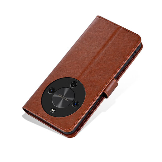 AZNS Huawei Enjoy 70X Mobile Case Flip-Fold Leather Case BRE-AL80 Protection Anti-fall 5G Front and Rear Fully-inclusive Soft Case Side-In-Card Wallet-style Retro Business Men and Women New Style Enjoy 70X [Black] Flip-Fold Leather Case
