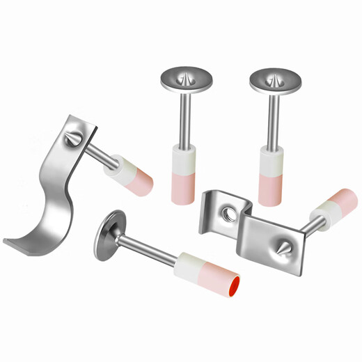 Shanghai cannon nail mini ceiling artifact integrated nail gun nail gun special nail concrete gun nail 42mm fire nail threaded round nail mini fire nail (100 pieces)