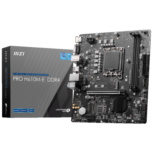 MSI B660M B760M Z790 B660 Mortero Mortero Bomba de explosión WiFi Z690 BLADE TITANIO COMPUTADORA COMPUTADORA E-SPORTS JUEGO PELLAJE MSI PRO H610M-E DDR4