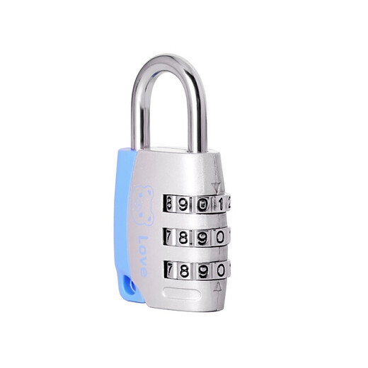Auburn Cartoon Password Lock Lock Locker Lock Lock Hore Chiefe Do Door Lock Student Dormitory Lock 017a Blue