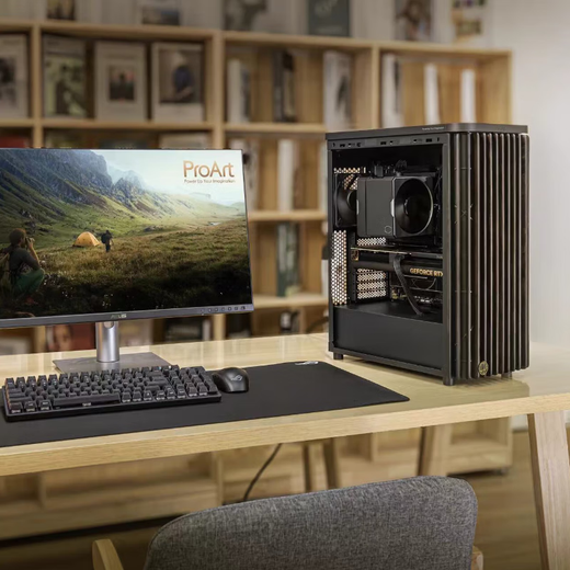 ASUS Creative Country PA401 chassis ASUS family bucket AMD R9 9950X3D 9800X3D RTX5080 graphics card gaming desktop computer complete assembly computer host configuration five R9 9950X/no graphics card host