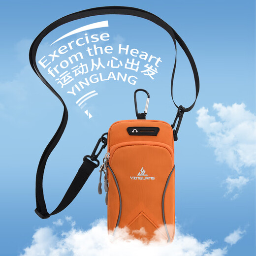 Tiannan Brothers (TNBROTHERS) mobile phone arm bag running bag arm sleeve equipment men's and women's sports special arm bag wrist arm sleeve wrist gray