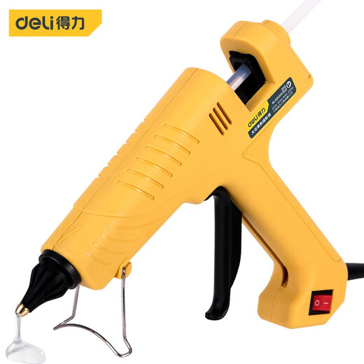 Deli Professional Hot Melt Glue Gun Industrial Grade High Power 200W Electric Glue Gun Home Handmade Glue Gun Sticks DL401200 Glue Gun + 10 11mm Glue Sticks