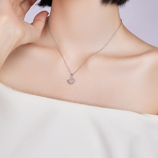 Liuguifu Jewelry PT950 platinum pendant Cupid shell platinum necklace pendant for women PT0600024 0.85g