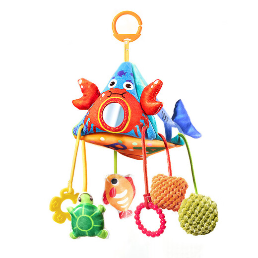 Poussette pendentif voiture nouveau-né hochet bébé carillon voil voiture confort lit cloche pending décoration chaise jouet animal monde [mise à niveau 12 en un] excitation de style éléphant - Envoyer un crochet