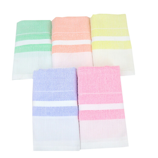 
He Jiangong Sailing Brand Mercury Towel Face Turf Beauty Cotton Women's Face Turf Thin Style Soft Easy to Dry 1048 Sailing 1048 Random Colors 3 74x34cm