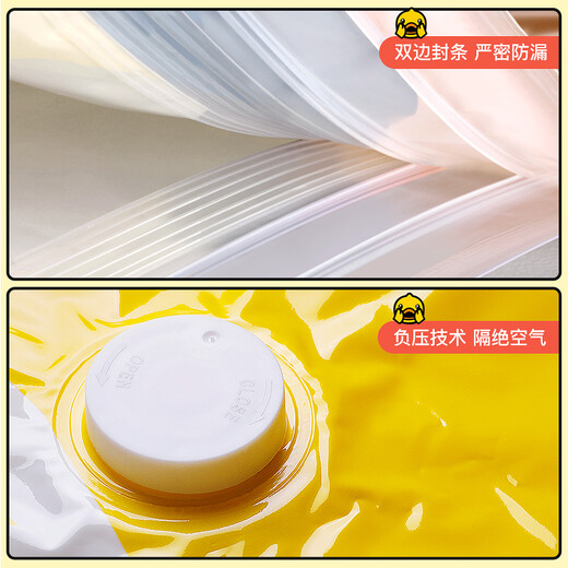 Wing Fantasy Vacuum Compression Bag Storage Bag Large Quilt Thickened Household Clothing Organizing Bag Quilt Vacuum TX 6-piece Set 5 Extra Large 100X80 + 1 Electric Pump