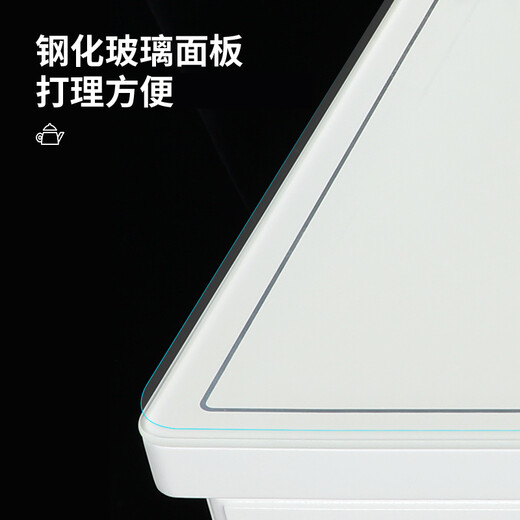 笛浪 9902 双门实木茶吧机全自动新立式遥控饮水机智能饮水柜 温热款 白色