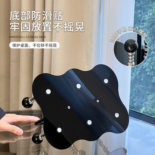 Mousse cup set living room home light luxury high-end glass water cup drink cup coffee cup storage cup holder ball cup holder set 6 cups + 1 rack