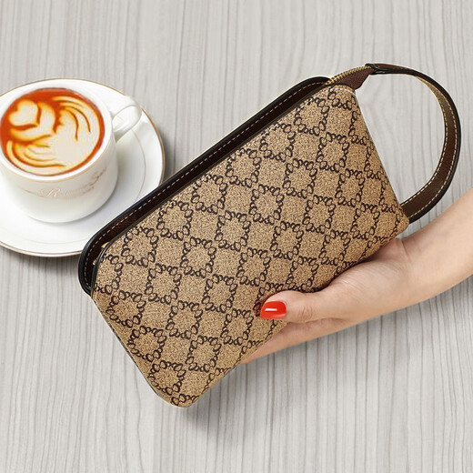 Viney Bag Damenbag Handy Bag Mode Mini-Tasche vielseitige Münz Brieftasche Handtasche Brieftasche Geburtstagsgeschenk für Mutter [Kaffeefarbe] Freundin Frau High-End-Gefühl praktisch