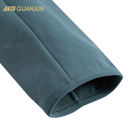 ANTA Champion Outdoor Series | Polartec Cotton Warm Stand Collar Jacket Men's Spring Jacket 152510707 Black-4 2XL