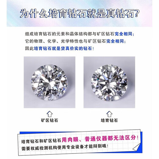 Siele PT950 platinum set with 10 points cultivated diamond men's ring artificial diamond ornaments engagement wedding ring customized PT950 platinum cultivated diamond ring