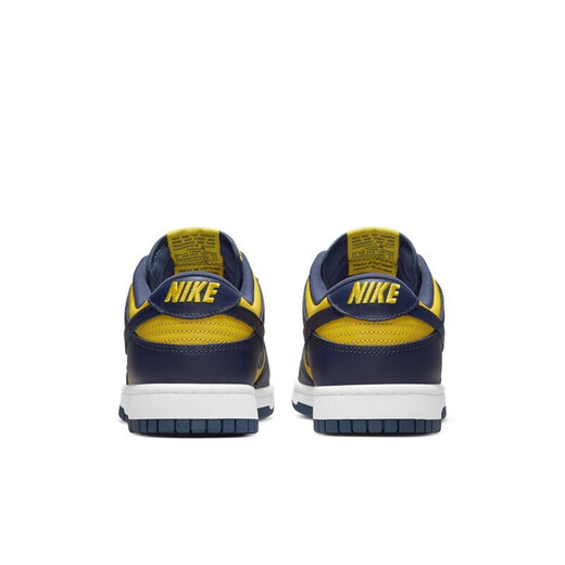 耐克（NIKE）新款男女鞋Dunk Low 运动休闲低帮滑板鞋DH7913-001 DD1391-700 密歇根 蓝黄 36.5