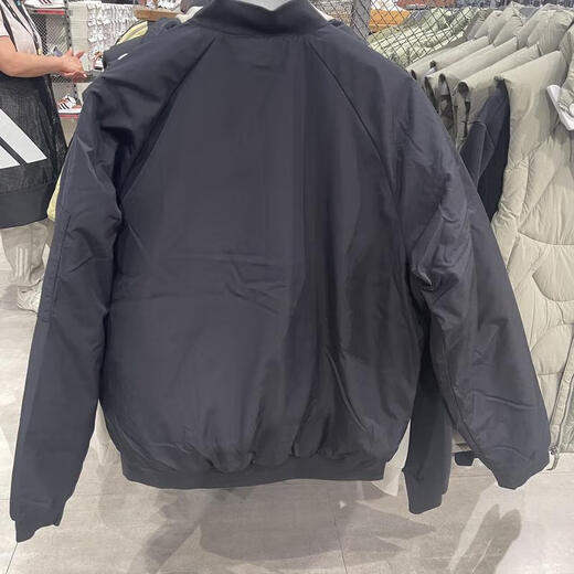 阿迪达斯 （adidas）外套男装2025春季新款运动服梭织防风保暖休闲飞行员夹克 JN4855 2XL