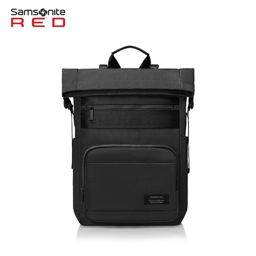 Samsonite Casual Fashion Backpack Computer Bag 15.6-inch Men's and Women's Backpack Large Capacity Environmentally Friendly Antibacterial Fabric QE7