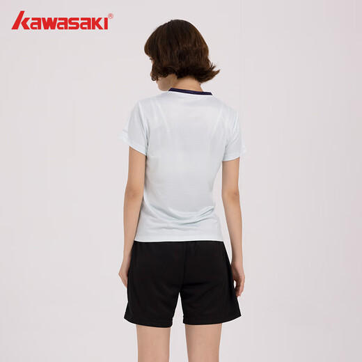 Kawasaki Kawasaki Badminton Uniforme for Women Professional Sports V-Neck Sleeves courts + shorts Suit B2813 Matcha Green 3xl