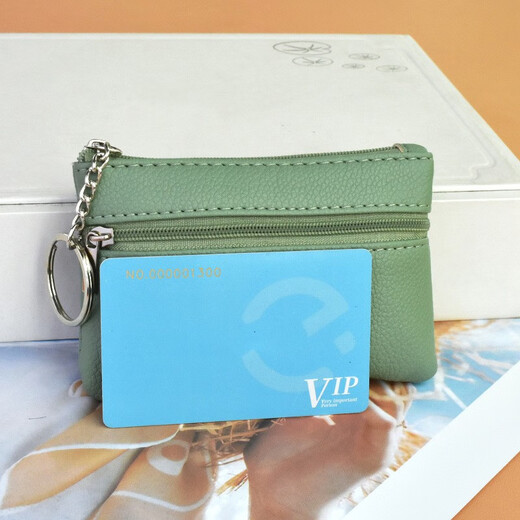 Queenjoy Neue Solid Color Frauen Mini Coin Wallet Weichgesicht modische süße kleine Kartenbeutel einfache modische kleine frische Schlüsselbeutel Rumba Rot
