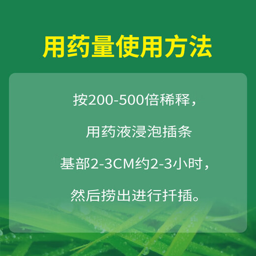 5% indolebutyric acid and naphthylacetic acid can be used for soaking grape cuttings to improve survival rate and drip irrigation rooting 20ml*4 bottles